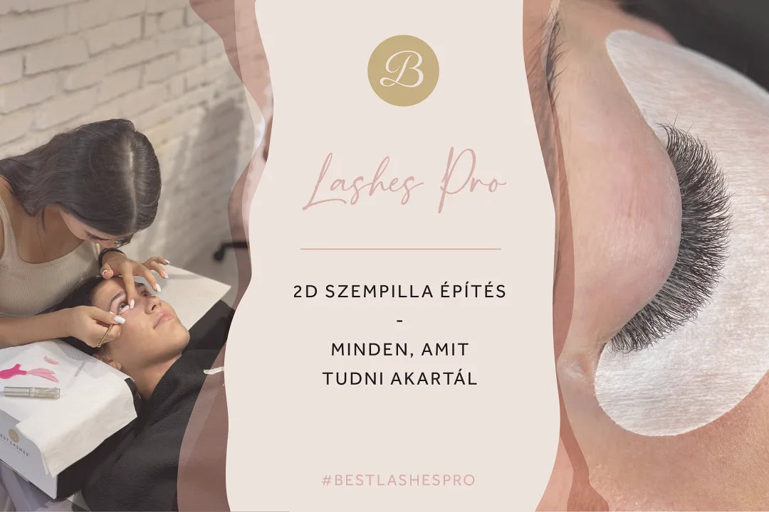 2D szempilla építés: Minden, amit tudni akartál | Best Lashes ®
