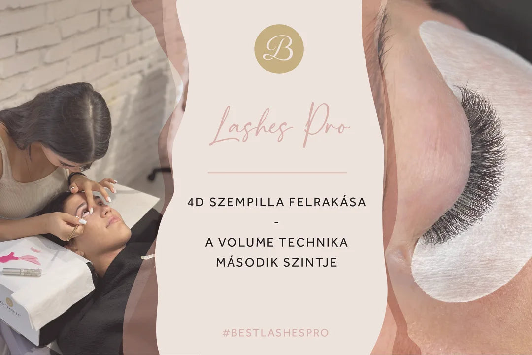4D szempilla felrakása  | Best Lashes ®